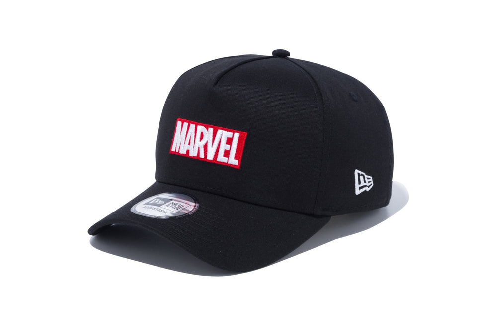 9FORTY A-Frame MARVEL マーベル ロゴ ブラック - 12154536-OSFA | NEW ERA ニューエラ公式オンラインストア