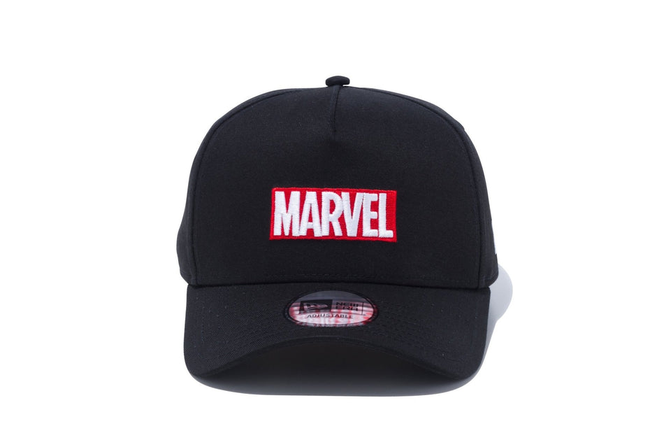 9FORTY A-Frame MARVEL マーベル ロゴ ブラック - 12154536-OSFA | NEW ERA ニューエラ公式オンラインストア