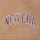 9FORTY A-Frame Micro Corduroy マイクロコーデュロイ アーチロゴ Mベージュ - 13750641-OSFM | NEW ERA ニューエラ公式オンラインストア