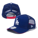 9FORTY A-Frame トラッカー ロサンゼルス・ドジャース MLBカスタム ダークロイヤル - 12653735-OSFM | NEW ERA ニューエラ公式オンラインストア