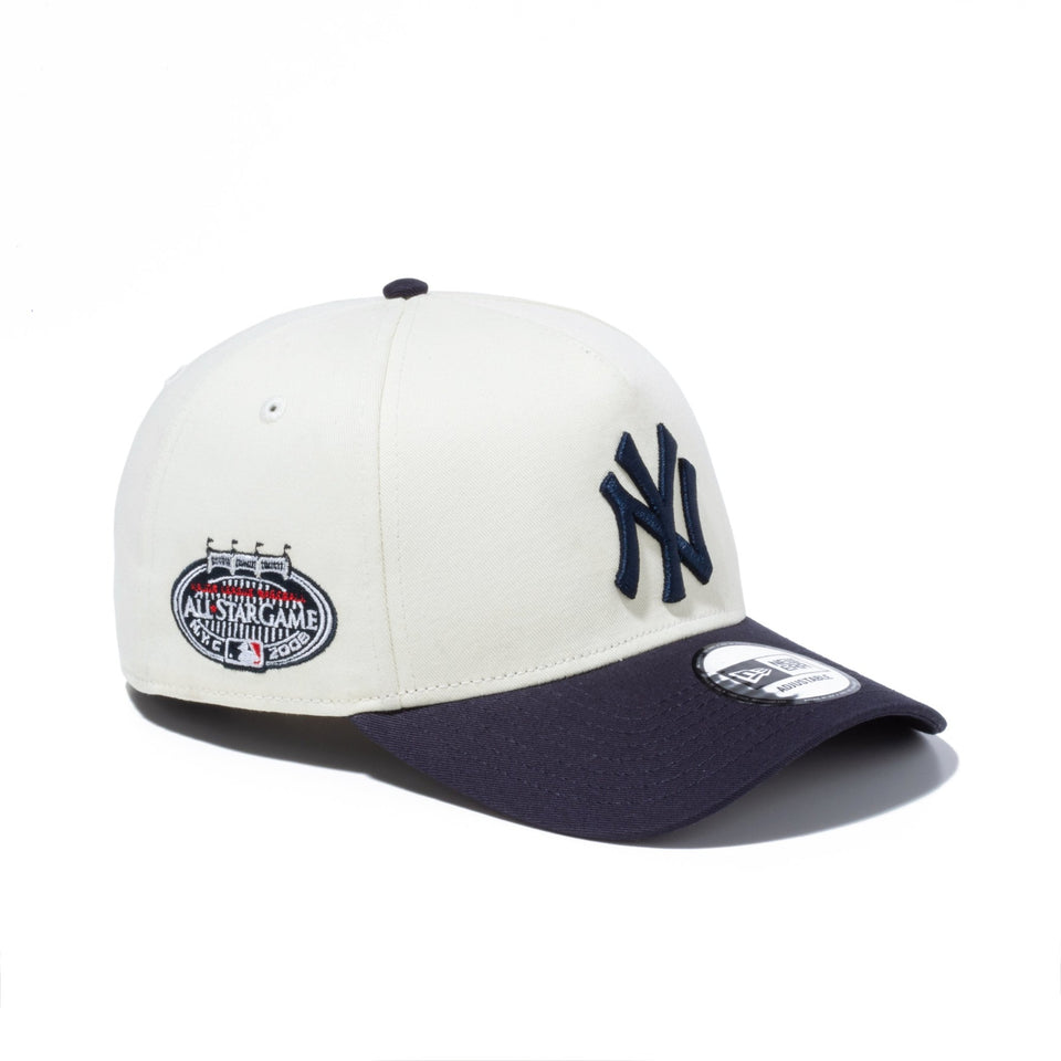 9FORTY A-Frame MLB All-Star Game ニューヨーク・ヤンキース クロームホワイト / ネイビーバイザー - 13324832-OSFM | NEW ERA ニューエラ公式オンラインストア