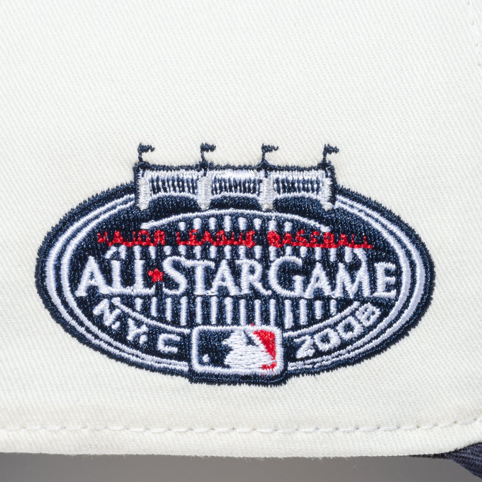 9FORTY A-Frame MLB All-Star Game ニューヨーク・ヤンキース クロームホワイト / ネイビーバイザー - 13324832-OSFM | NEW ERA ニューエラ公式オンラインストア