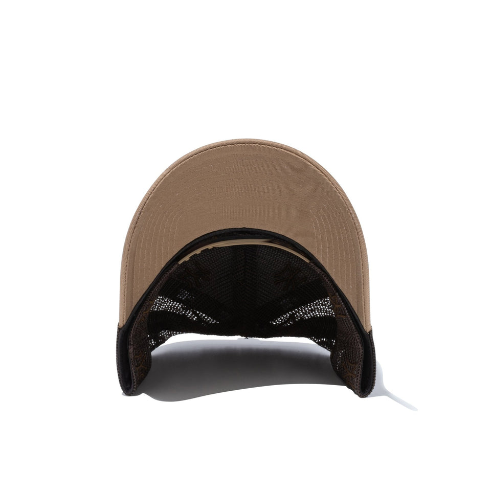 9FORTY A-Frame トラッカー MLB Mesh Embroidery ニューヨーク・ヤンキース カーキ - 13515911-OSFM | NEW ERA ニューエラ公式オンラインストア