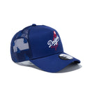 9FORTY A-Frame トラッカー MLB Mesh Embroidery ロサンゼルス・ドジャース ダークロイヤル - 13515920-OSFM | NEW ERA ニューエラ公式オンラインストア