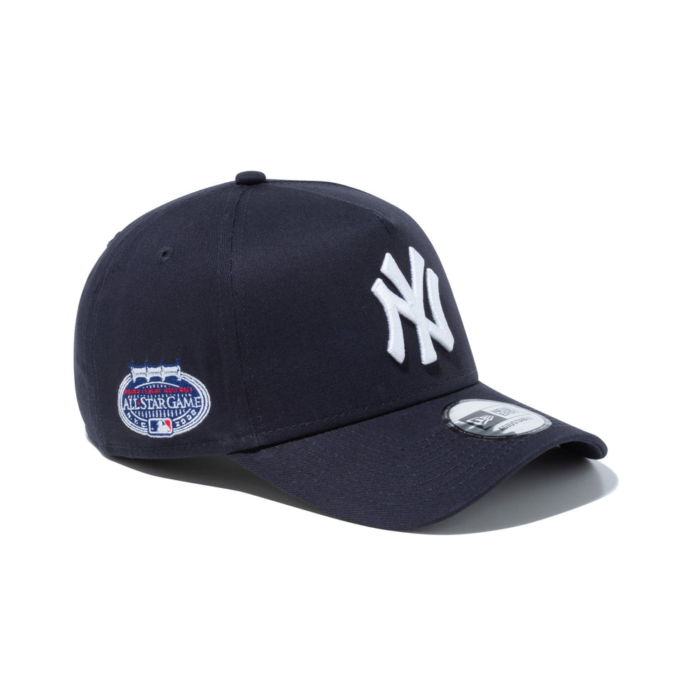9FORTY A-Frame MLB Side Patch ニューヨーク・ヤンキース ネイビー - 13515965-OSFM | NEW ERA ニューエラ公式オンラインストア