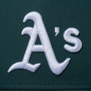 9FORTY A-Frame トラッカー MLB Typewriter タイプライター オークランド・アスレチックス ダークグリーン - 14109682-OSFM | NEW ERA ニューエラ公式オンラインストア