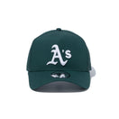 9FORTY A-Frame トラッカー MLB Typewriter タイプライター オークランド・アスレチックス ダークグリーン - 14109682-OSFM | NEW ERA ニューエラ公式オンラインストア