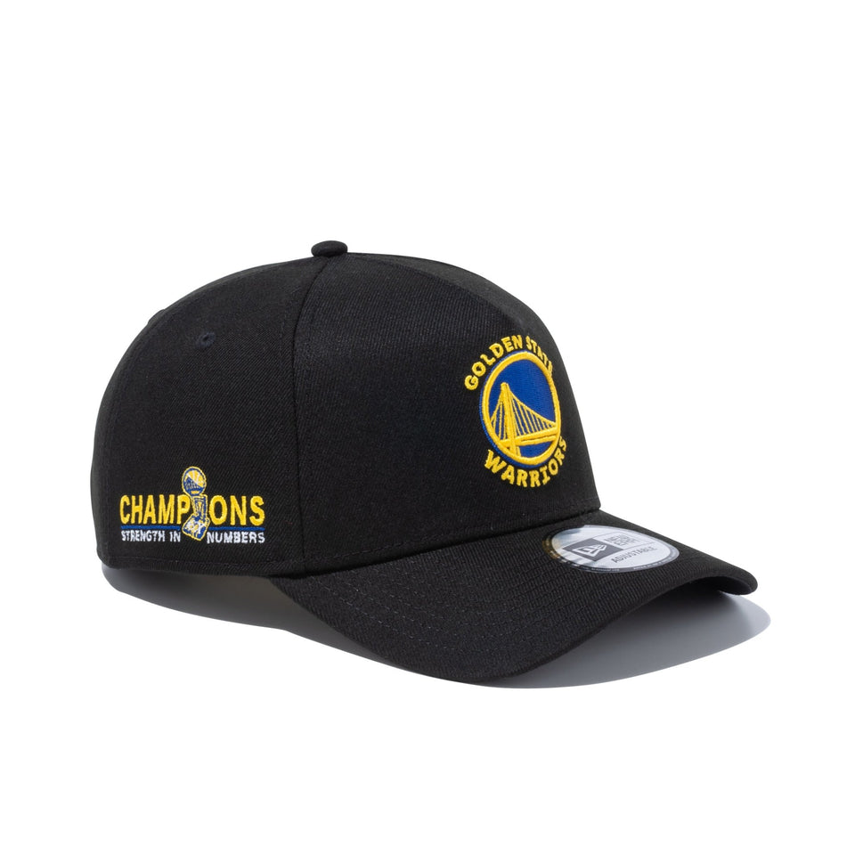 9FORTY A-Frame NBA CUSTOM ゴールデンステート・ウォリアーズ ブラック - 13357323-OSFM | NEW ERA ニューエラ公式オンラインストア