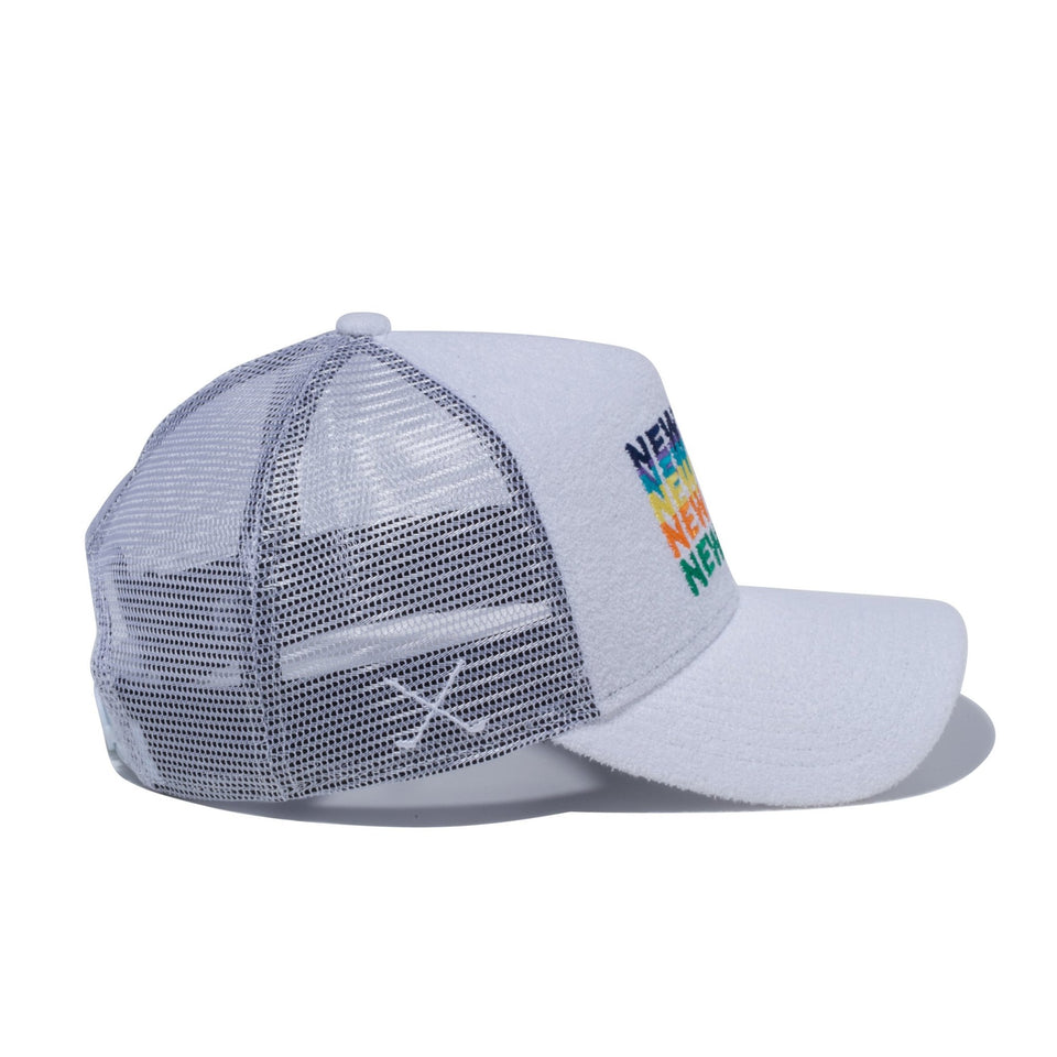 【ゴルフ】 9FORTY A-Frame トラッカー パイル NEW ERA ロゴ ホワイト - 12325959-OSFA | NEW ERA ニューエラ公式オンラインストア