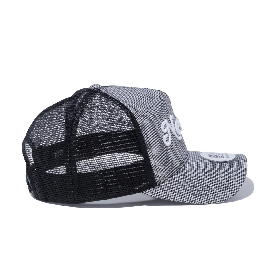 【ゴルフ】 9FORTY A-Frame トラッカー ハウンズトゥース New Era ロゴ - 12325968-OSFA | NEW ERA ニューエラ公式オンラインストア