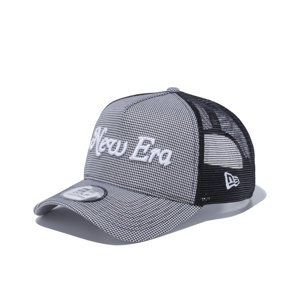 【ゴルフ】 9FORTY A-Frame トラッカー ハウンズトゥース New Era ロゴ - 12325968-OSFA | NEW ERA ニューエラ公式オンラインストア