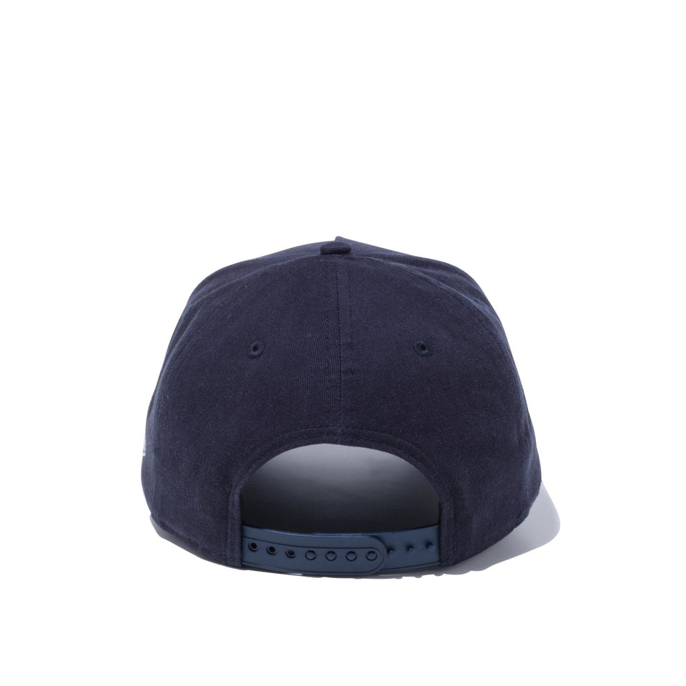 9FORTY A-Frame スタッズ New Era ロゴ ネイビー - 12326284-OSFA | NEW ERA ニューエラ公式オンラインストア