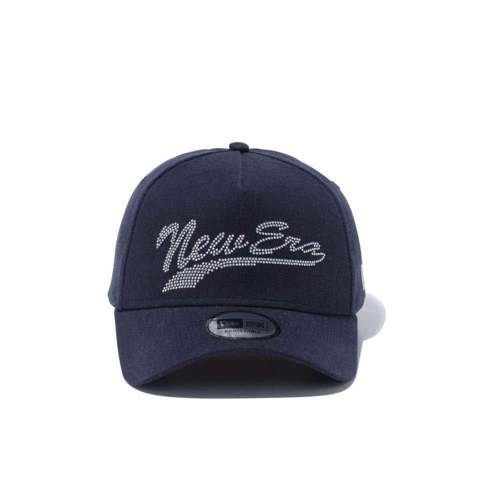 9FORTY A-Frame スタッズ New Era ロゴ ネイビー - 12326284-OSFA | NEW ERA ニューエラ公式オンラインストア