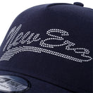 9FORTY A-Frame スタッズ New Era ロゴ ネイビー - 12326284-OSFA | NEW ERA ニューエラ公式オンラインストア