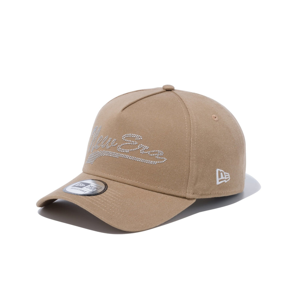 9FORTY A-Frame スタッズ New Era ロゴ カーキ - 12326285-OSFA | NEW ERA ニューエラ公式オンラインストア