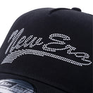 9FORTY A-Frame スタッズ New Era ロゴ ブラック - 12326286-OSFA | NEW ERA ニューエラ公式オンラインストア