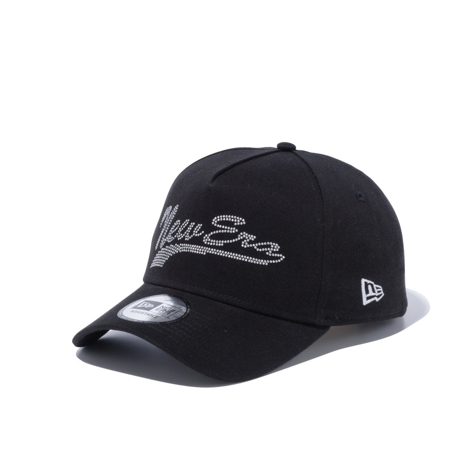 9FORTY A-Frame スタッズ New Era ロゴ ブラック - 12326286-OSFA | NEW ERA ニューエラ公式オンラインストア