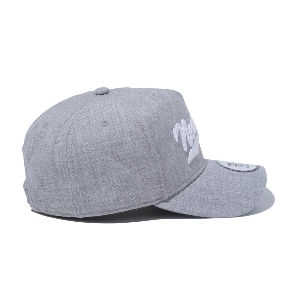 【ゴルフ】 9FORTY A-Frame キルティング New Era グレー × スノーホワイト - 12541352-OSFM | NEW ERA ニューエラ公式オンラインストア