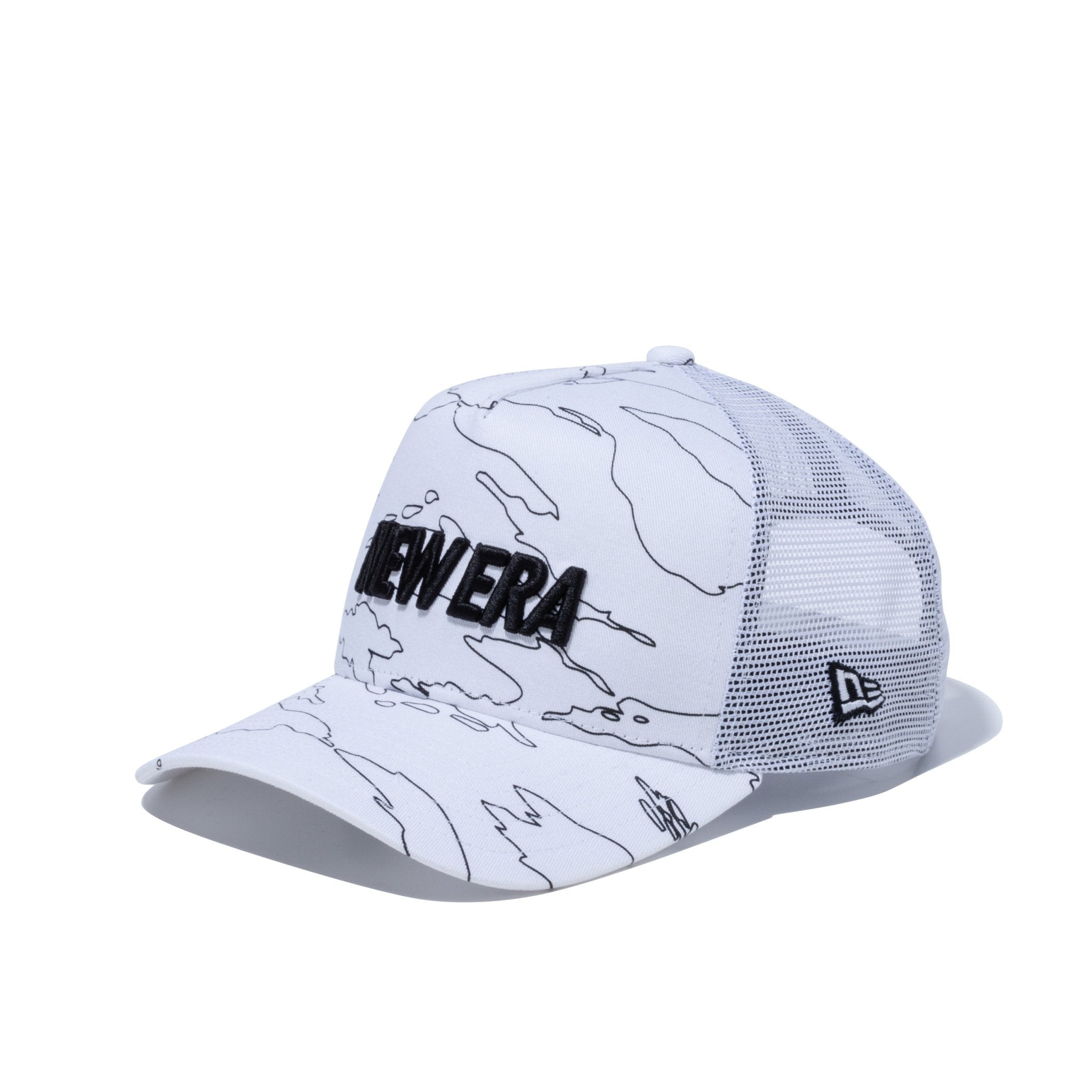 9FORTY A-Frame トラッカー タイガーストライプラインカモ NEW ERA