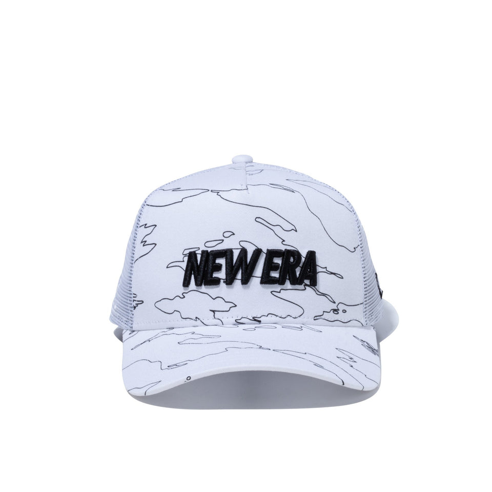 【ゴルフ】 9FORTY A-Frame トラッカー タイガーストライプラインカモ NEW ERA ホワイト - 13059037-OSFM | NEW ERA ニューエラ公式オンラインストア