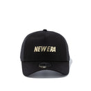 9FORTY A-Frame トラッカー メタルプレート NEW ERA ブラック ゴールドメタル - 13059247-OSFM | NEW ERA ニューエラ公式オンラインストア