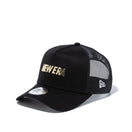 9FORTY A-Frame トラッカー メタルプレート NEW ERA ブラック ゴールドメタル - 13059247-OSFM | NEW ERA ニューエラ公式オンラインストア