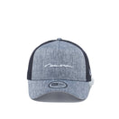 9FORTY A-Frame トラッカー リネンシャンブレー new era ネイビー - 13059255-OSFM | NEW ERA ニューエラ公式オンラインストア