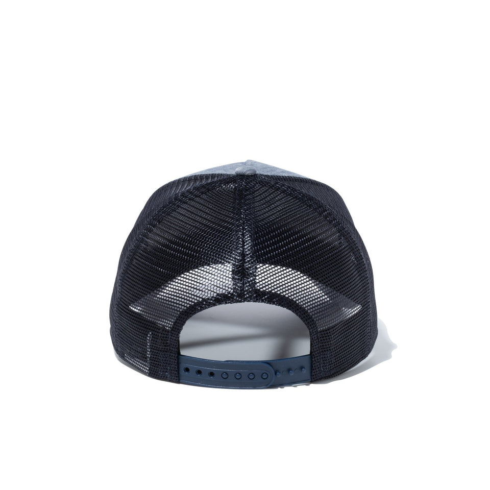 9FORTY A-Frame トラッカー リネンシャンブレー new era ネイビー - 13059255-OSFM | NEW ERA ニューエラ公式オンラインストア