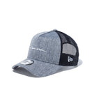 9FORTY A-Frame トラッカー リネンシャンブレー new era ネイビー - 13059255-OSFM | NEW ERA ニューエラ公式オンラインストア