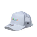 9FORTY A-Frame トラッカー カラフルロゴ NEW ERA ホワイト - 13059265-OSFM | NEW ERA ニューエラ公式オンラインストア
