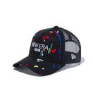 【ゴルフ】 9FORTY A-frame スプラッシュエンブロイダリー NEW ERA 1920 ロゴ ブラック - 12325956-OSFA | NEW ERA ニューエラ公式オンラインストア