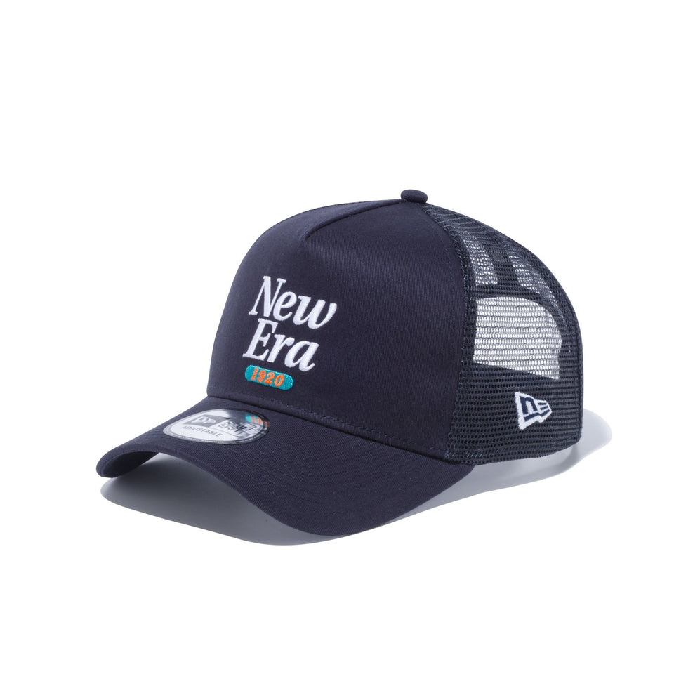 9FORTY A-Frame トラッカー ベーシックファブリックスNew Era 1920 ネイビー - 12326277-OSFA | NEW ERA ニューエラ公式オンラインストア