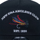 9FORTY A-Frame トラッカー New Era Angler's Club フライ ブラック【ニューエラアウトドア】 - 14110110-OSFM | NEW ERA ニューエラ公式オンラインストア