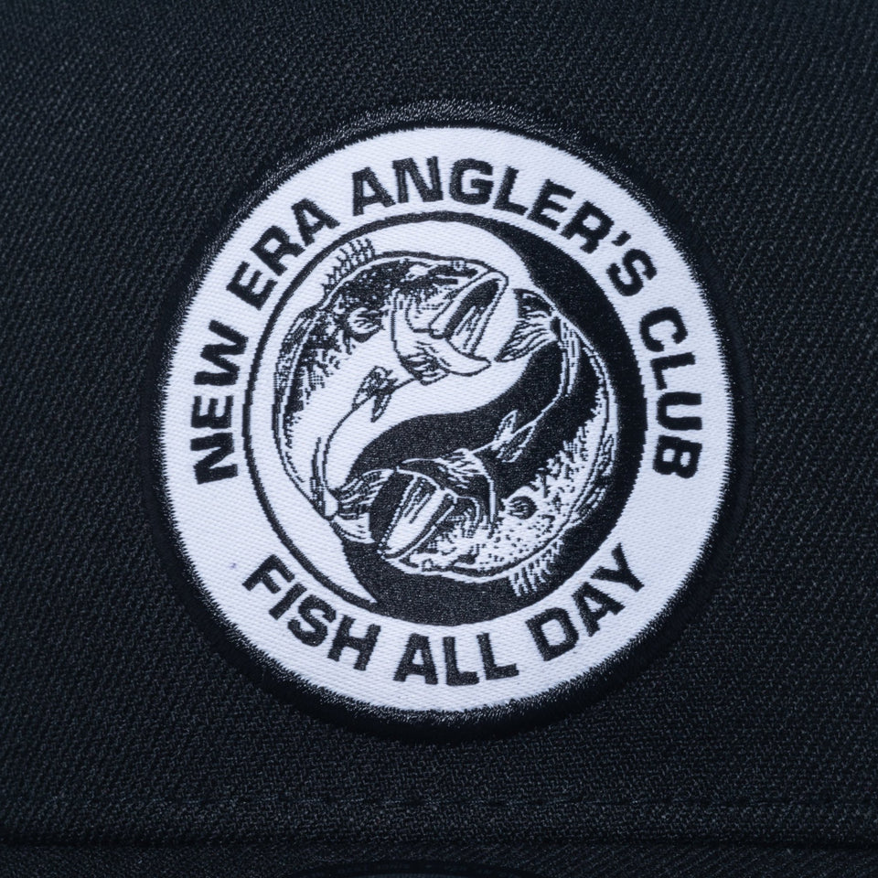 9FORTY A-Frame トラッカー New Era Angler's Club ブラックバス ブラック【ニューエラアウトドア】 - 14110112-OSFM | NEW ERA ニューエラ公式オンラインストア