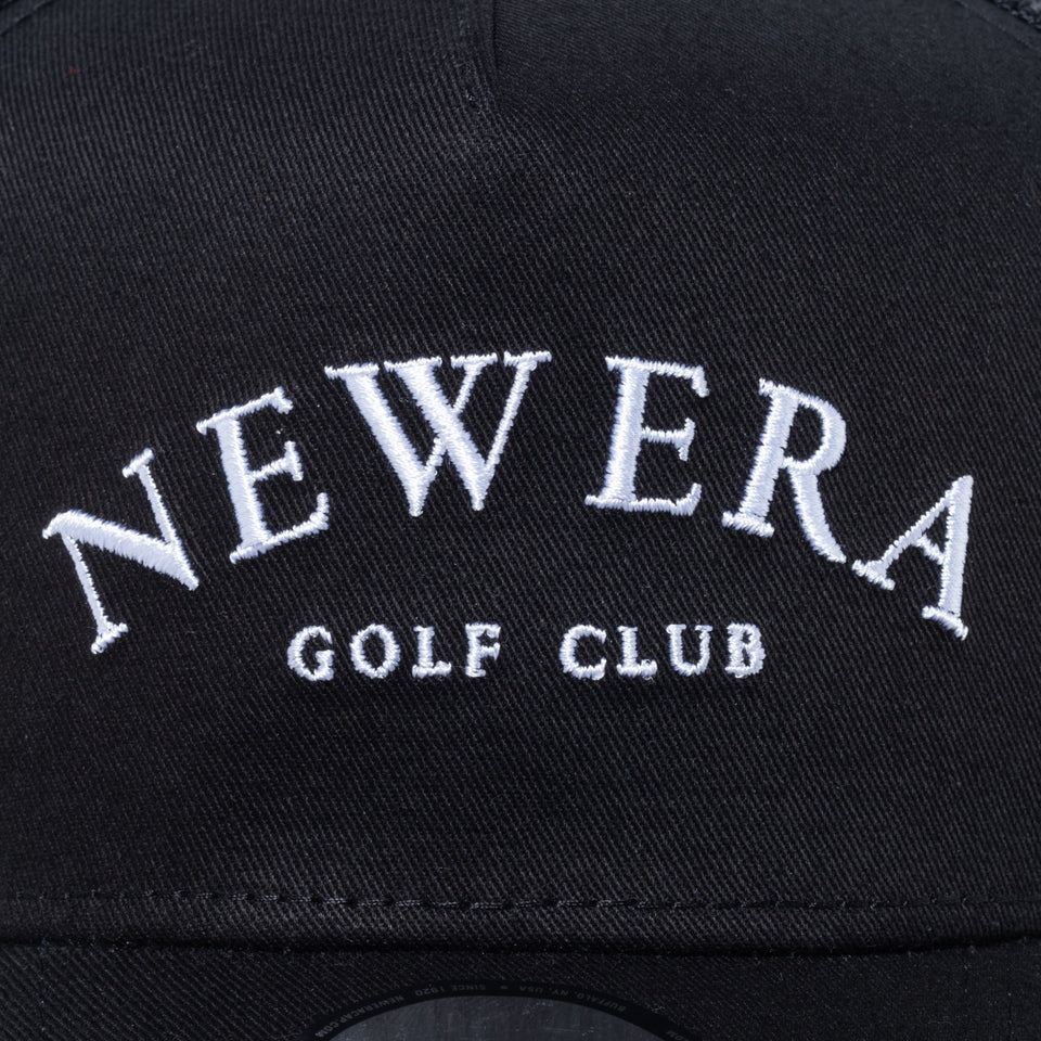 【ゴルフ】9FORTY A-Frame トラッカー NEW ERA GOLF CLUB ブラック - 13517932-OSFM | NEW ERA ニューエラ公式オンラインストア