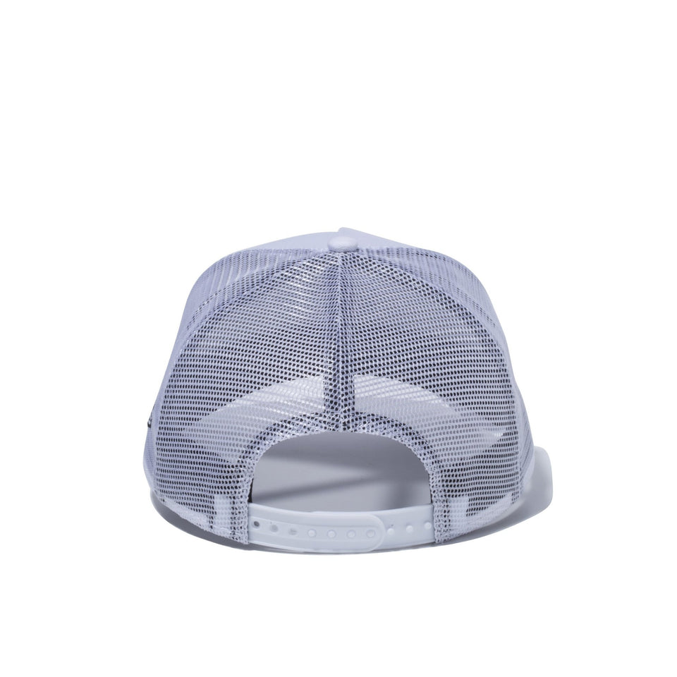 9FORTY A-Frame トラッカー ハンドリトゥン New York ホワイト × ブラック - 12326258-OSFA | NEW ERA ニューエラ公式オンラインストア