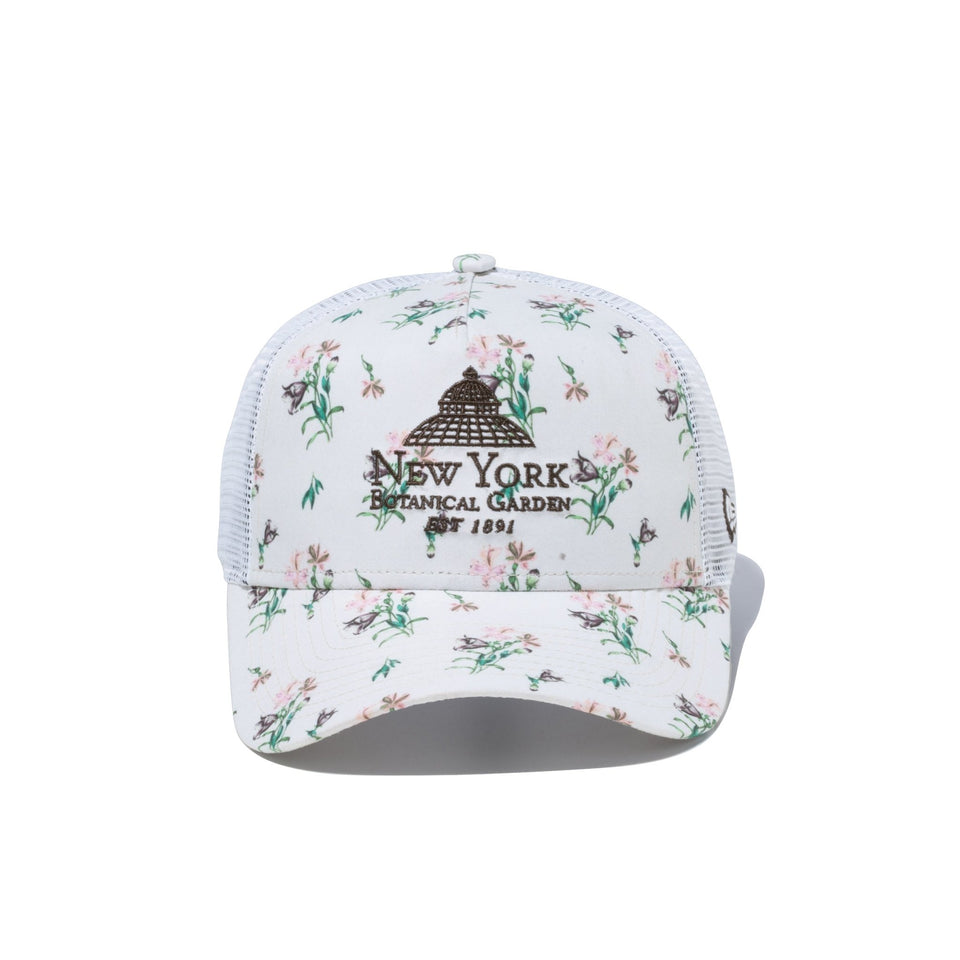 9FORTY A-Frame トラッカー New York Botanical Garden ロゴ ホワイト - 13534535-OSFM | NEW ERA ニューエラ公式オンラインストア
