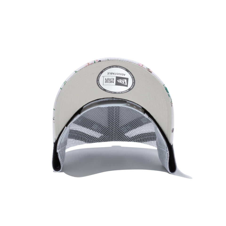 9FORTY A-Frame トラッカー New York Botanical Garden ロゴ ホワイト - 13534535-OSFM | NEW ERA ニューエラ公式オンラインストア
