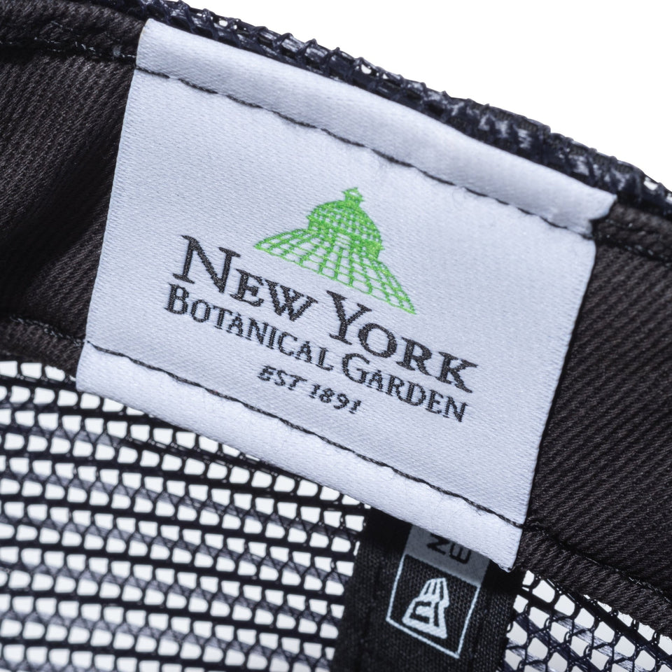 9FORTY A-Frame トラッカー New York Botanical Garden ロゴ ネイビー - 13534536-OSFM | NEW ERA ニューエラ公式オンラインストア