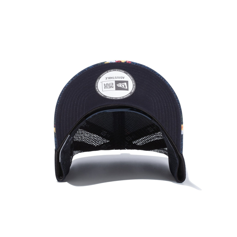 9FORTY A-Frame トラッカー New York Botanical Garden ロゴ ネイビー - 13534536-OSFM | NEW ERA ニューエラ公式オンラインストア