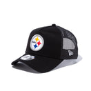 9FORTY A-Frame NFL トラッカー ピッツバーグ・スティーラーズ ブラック - 13059212-OSFM | NEW ERA ニューエラ公式オンラインストア