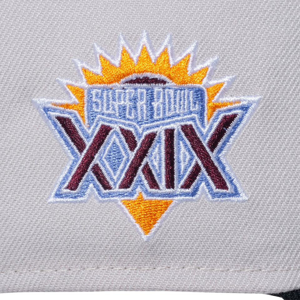 9FORTY A-Frame NFL Side Patch サンフランシスコ・フォーティーナイナーズ ストーン ブラックバイザー - 13750637-OSFM | NEW ERA ニューエラ公式オンラインストア