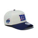 9FORTY A-Frame NFL Side Patch ニューヨーク・ジャイアンツ クロームホワイト ライトネイビーバイザー - 13750640-OSFM | NEW ERA ニューエラ公式オンラインストア