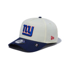 9FORTY A-Frame NFL Side Patch ニューヨーク・ジャイアンツ クロームホワイト ライトネイビーバイザー - 13750640-OSFM | NEW ERA ニューエラ公式オンラインストア