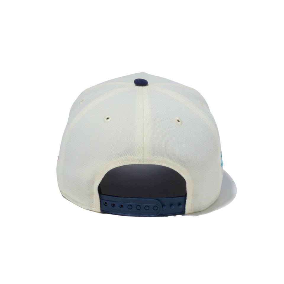 9FORTY A-Frame NFL Side Patch ニューヨーク・ジャイアンツ クロームホワイト ライトネイビーバイザー - 13750640-OSFM | NEW ERA ニューエラ公式オンラインストア