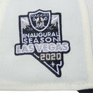9FORTY A-Frame NFL Side Patch ラスベガス・レイダース クロームホワイト ブラックバイザー - 13750646-OSFM | NEW ERA ニューエラ公式オンラインストア