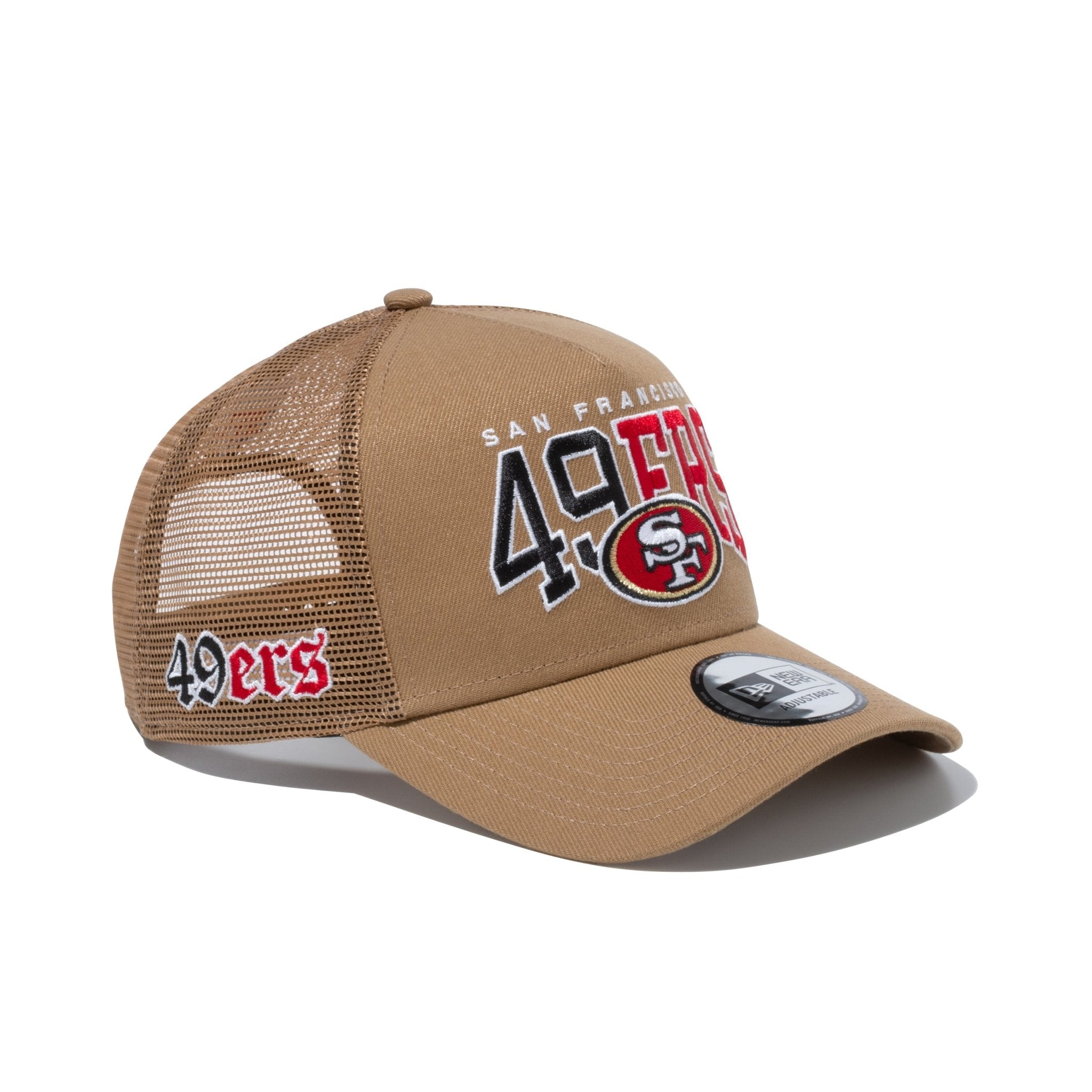 【海外限定】ニューエラ サンフランシスコ49ers 9FORTY Aフレーム ニューエラ キャップ 9FORTY サンフランシスコ 49ERS NFL 60TH