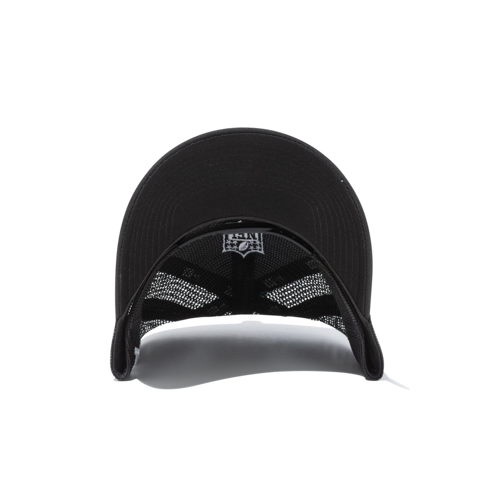 9FORTY A-Frame トラッカー NFL Trucker Cap ラスベガス・レイダース ブラック - 13515922-OSFM | NEW ERA ニューエラ公式オンラインストア