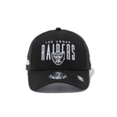 9FORTY A-Frame トラッカー NFL Trucker Cap ラスベガス・レイダース ブラック - 13515922-OSFM | NEW ERA ニューエラ公式オンラインストア