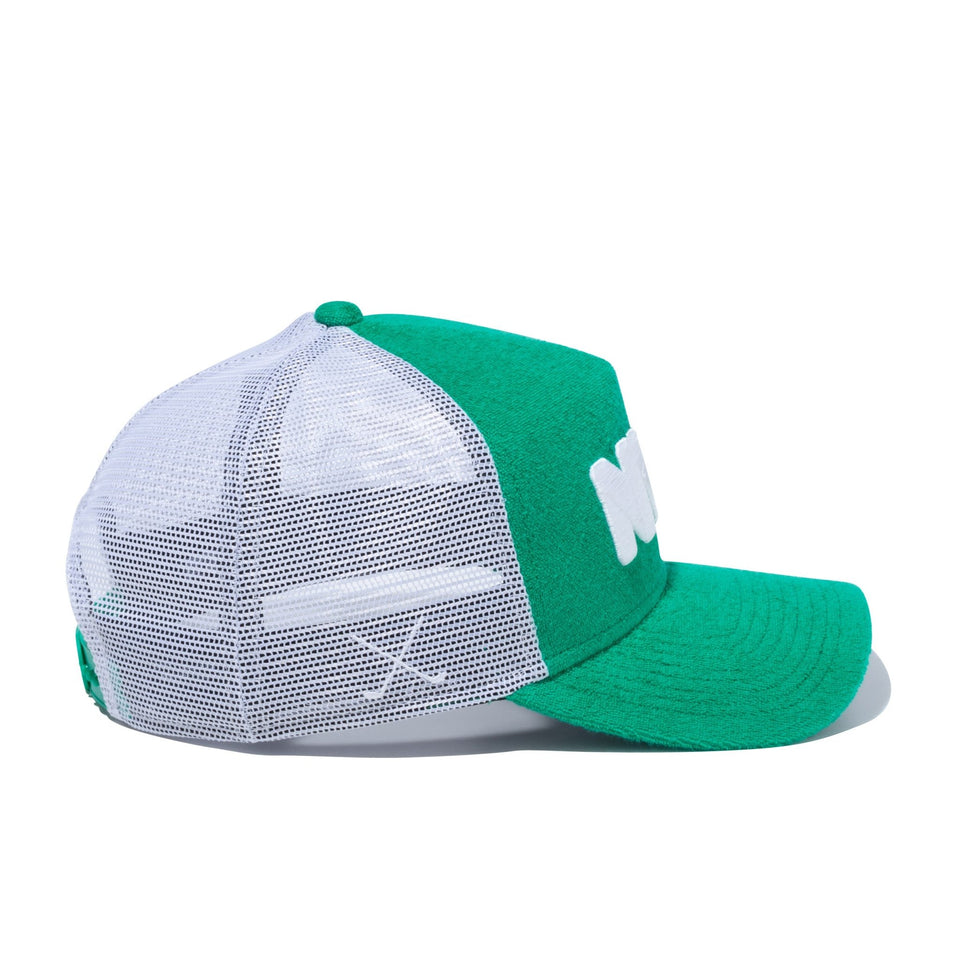 【ゴルフ】 9FORTY A-Frame トラッカー NYC チャンキーロゴ グリーン - 13073303-OSFM | NEW ERA ニューエラ公式オンラインストア